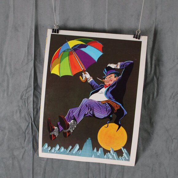Vintage DC Poster - The Penguin 1978 DC Poster Book - Paper Poster - Picture 5 of 5
